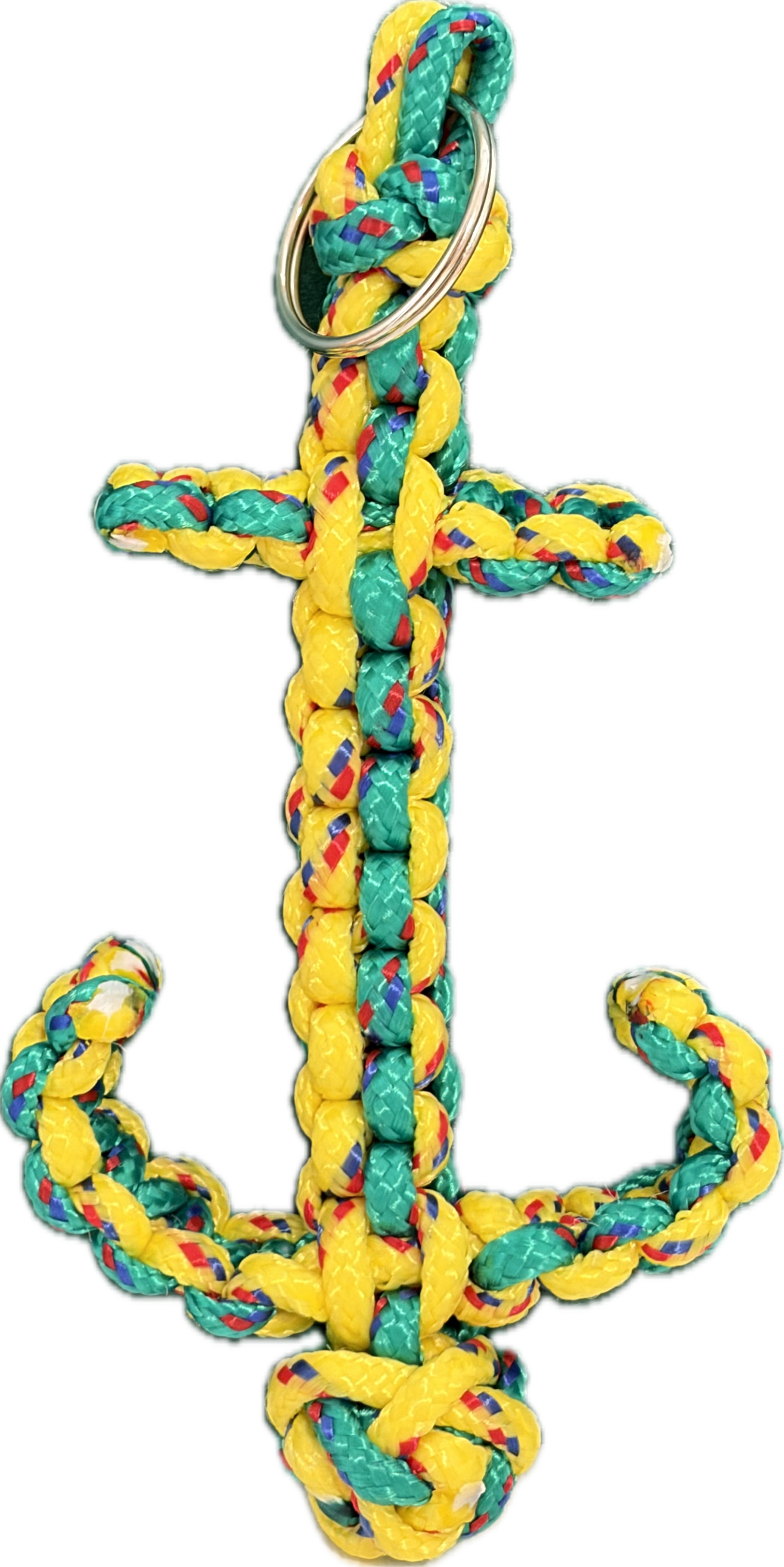 Ankerknoten groß gelb/grün